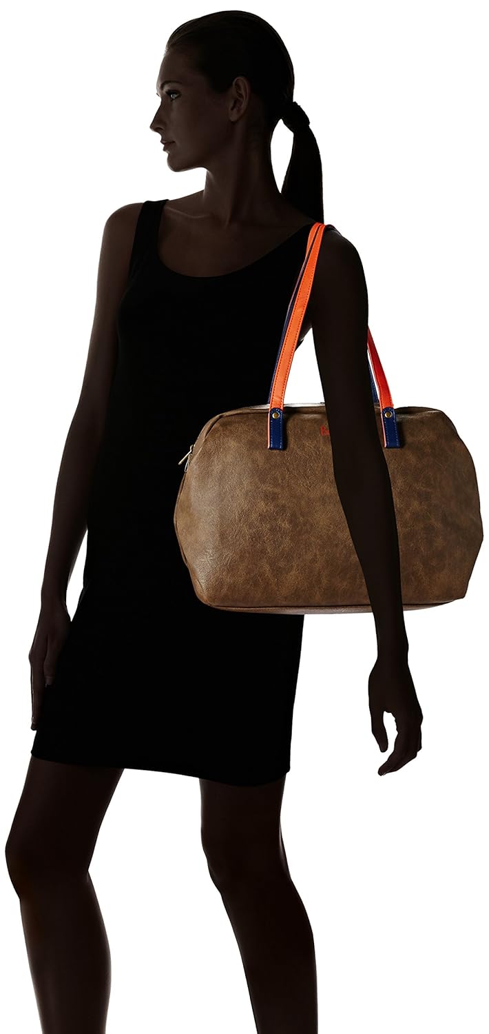 baggit women's tote bag (brown)