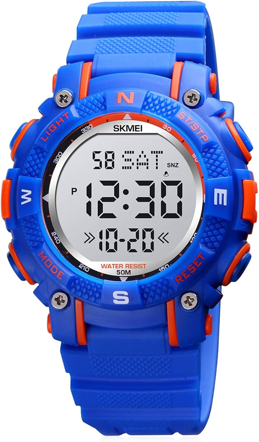 Kids Watch, Welltop Waterproof Boys Digital Watch, Sport Outdoor Child