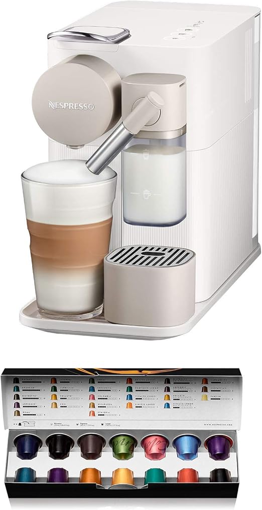 Nespresso De'Longhi Lattissima One EN500W Cafetera monodosis de