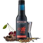 Bittercube Cherry Bark Vanilla Bitters for Cocktails, 5 fl oz | Wild cherry bark, Indonesian vanilla bean, star anise, mahlab, cardamom, fennel pollen, for Manhattan, Sour, Highball