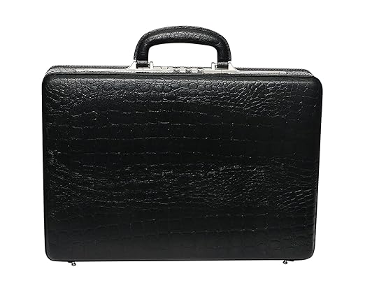 Zordan Leather Briefcase Bag Cum Office File Bag for Men Expandable Made in Pure Leather