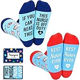 HAPPYPOP Funny Socks Gift for Men - Medical Worker Gifts Sneaker Bigfoot Vegan Nurse Socks