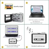 Reshow Cassette Player Portable Tape to MP3 Converter USB Silver view 5