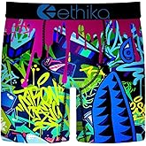 Ethika Men’s Mid Boxer Brief, 4-Way Stretch Performance Underwear - Bmr Ascended