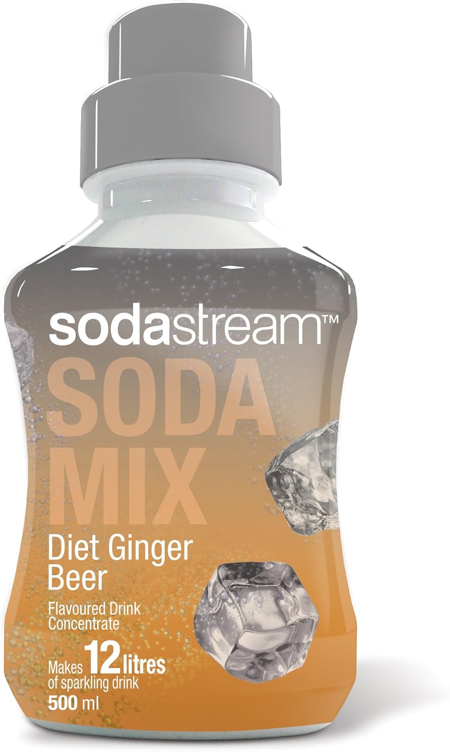 SodaStream Diet Ginger Beer Flavour Bottle 500 ml (Pack of 8) Amazon