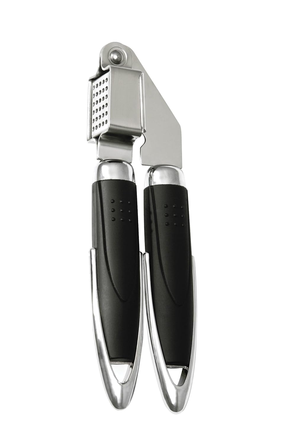 Premier Housewares Garlic Press with Soft Grip Handle Stainless Steel