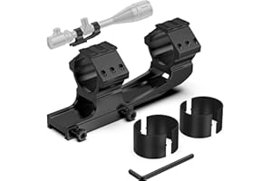 BESTSIGHT Scope Mount Cantilever Picatinny Mount 30mm &1 inch Cantilever Scope Mount
