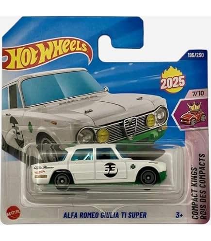 Amazon.com: Hot Wheels Alfa Romeo Giulai Sprint GTA, Car Culture