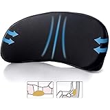 Lumbar Support Pillow for Car Seat – Multi-Use Memory Foam Lower Back Cushion with Ergonomic Streamline, Upgraded for Waist &