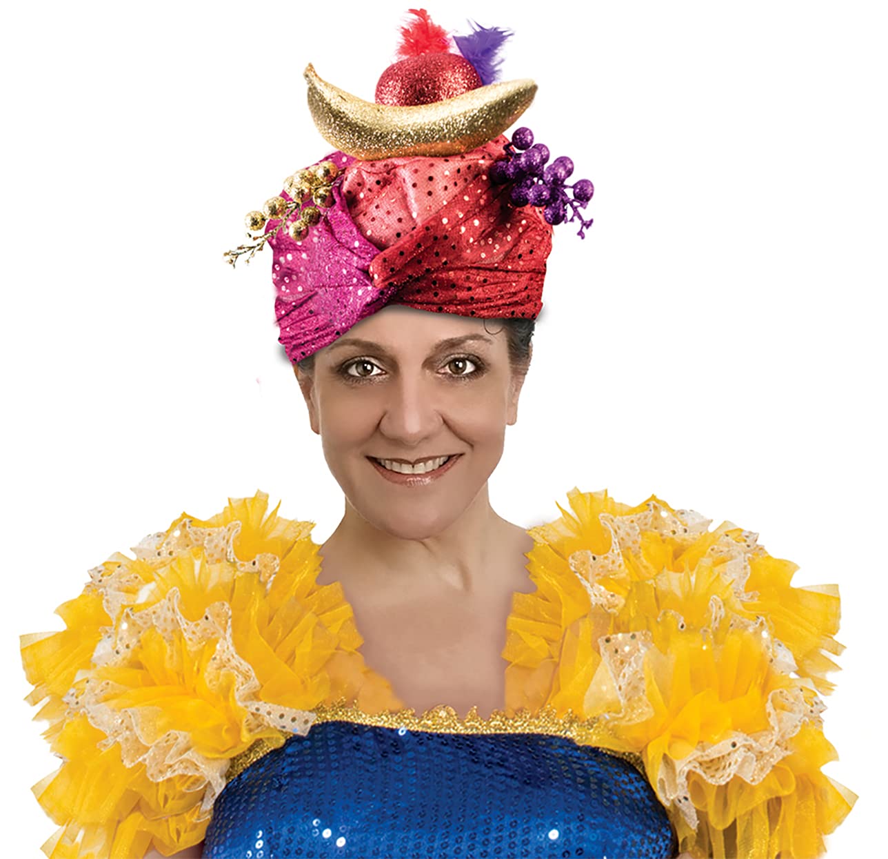 Photo 1 of Forum Novelties Women's Latin Lady Carmen Miranda Headpiece, One Size