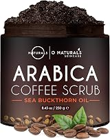 O Naturals Coffee Arabica Dead Sea Salt Body Scrub 100% Natural Vegan 250ml view 1