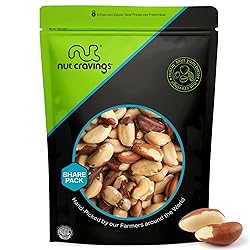 NUT CRAVINGS - Raw Brazil Nuts, Unsalted, No
