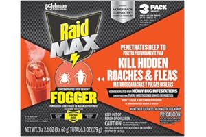 Raid Max Fogger for Indoor Use 6.3 Ounce (Pack of 1)