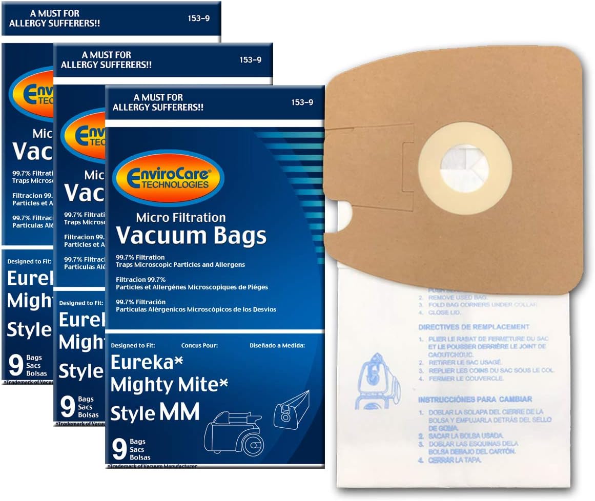 EnviroCare Style MM Eureka Mighty Mite 3670 and 3680 Series, White