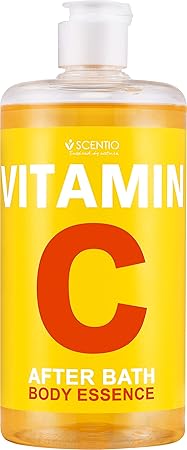 Scentio Vitamin C After Bath Body Essence, 450 ml(Made In Thailand)