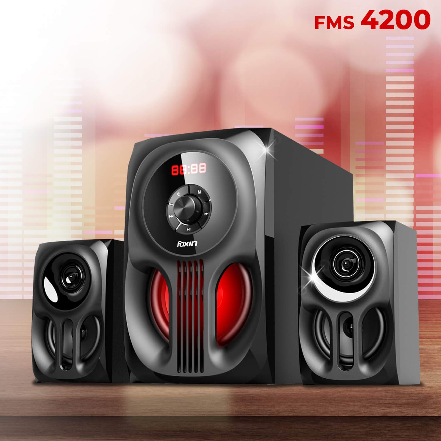 foxin 4.1 speakers price