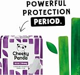The Cheeky Panda Organic Sanitary Towels Heavy Flow 12 Pads Bamboo Core view 3