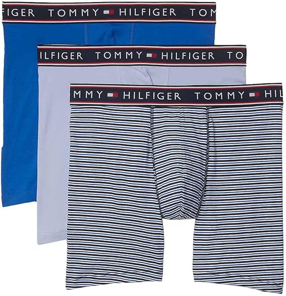 Amazon Tommy Hilfiger トミーヒルフィガー ボクサーパンツ 3枚セット メンズ 下着 Cotton Stretch 09t3355 並行輸入品 ボクサー 通販