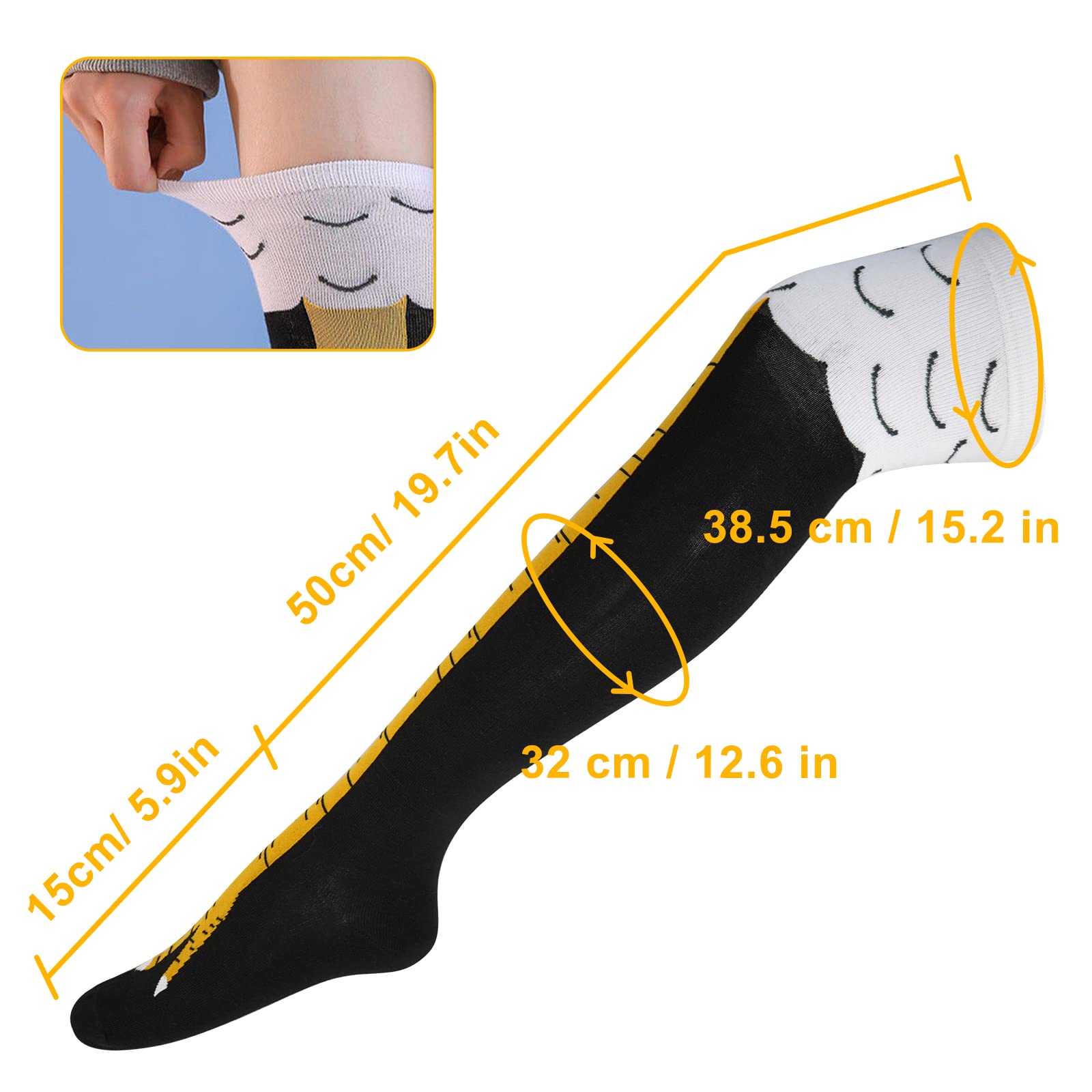 Nackiy Crazy Funny Chicken Feet Socks for Women Men, 3D Novelty Gag Gift Stocking Stuffers, White Elephant Gifts for Adults