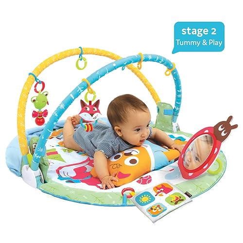 Yookidoo Baby Gym Play 'N' 3-in-1 Activity Playmat with