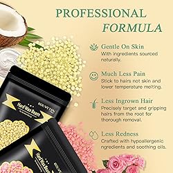 Hard Wax Beads for Hair Removal, Bouvetan