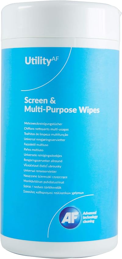 AF Screen and Multipurpose Cleaning Wipes 100 Count