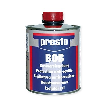 Presto 8X 603734 Bob ROSTVERSIEGELUNG ROSTVORBEHANDLUNG VERFESTIGT Isoliert 750