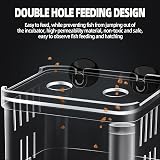 boxtech Aquarium Hatchery Breeding Box Aquarium Isolator 7.9x6.9x10.8 cm White view 5