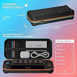 Hosanwell Switch 2 Case 13 in 1 Accessories Set for