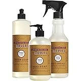 Mrs. Meyer’s Clean Day Kitchen Basics Set, Apple Cider Scent, 1 Apple Cider Liquid Hand Soap, 1 Apple Cider Liquid Dish Soap 