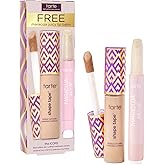tarte icons shape tape concealer & maracuja juicy lip duo – Full Coverage Concealer for Dark Circles & Fine Lines with Hydrating Nourishing Lip Gloss Balm, Vegan & Cruelty Free