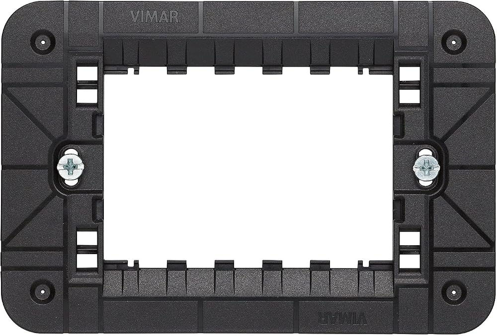 VIMAR 0R30613 Line Support 3 Modules with Screws for Boxes 3 Modules