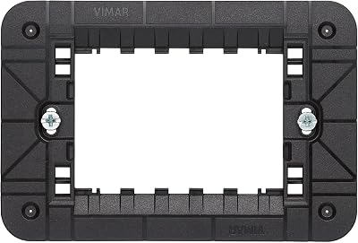 VIMAR 0R30613 Line Support 3 Modules with Screws for Boxes 3 Modules