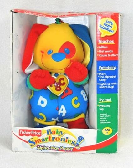 abc teddy bear fisher price