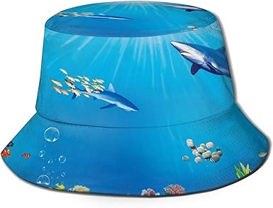 Amazon.com: Grafffery Beautiful Ocean Underwater World Bucket Boonie
