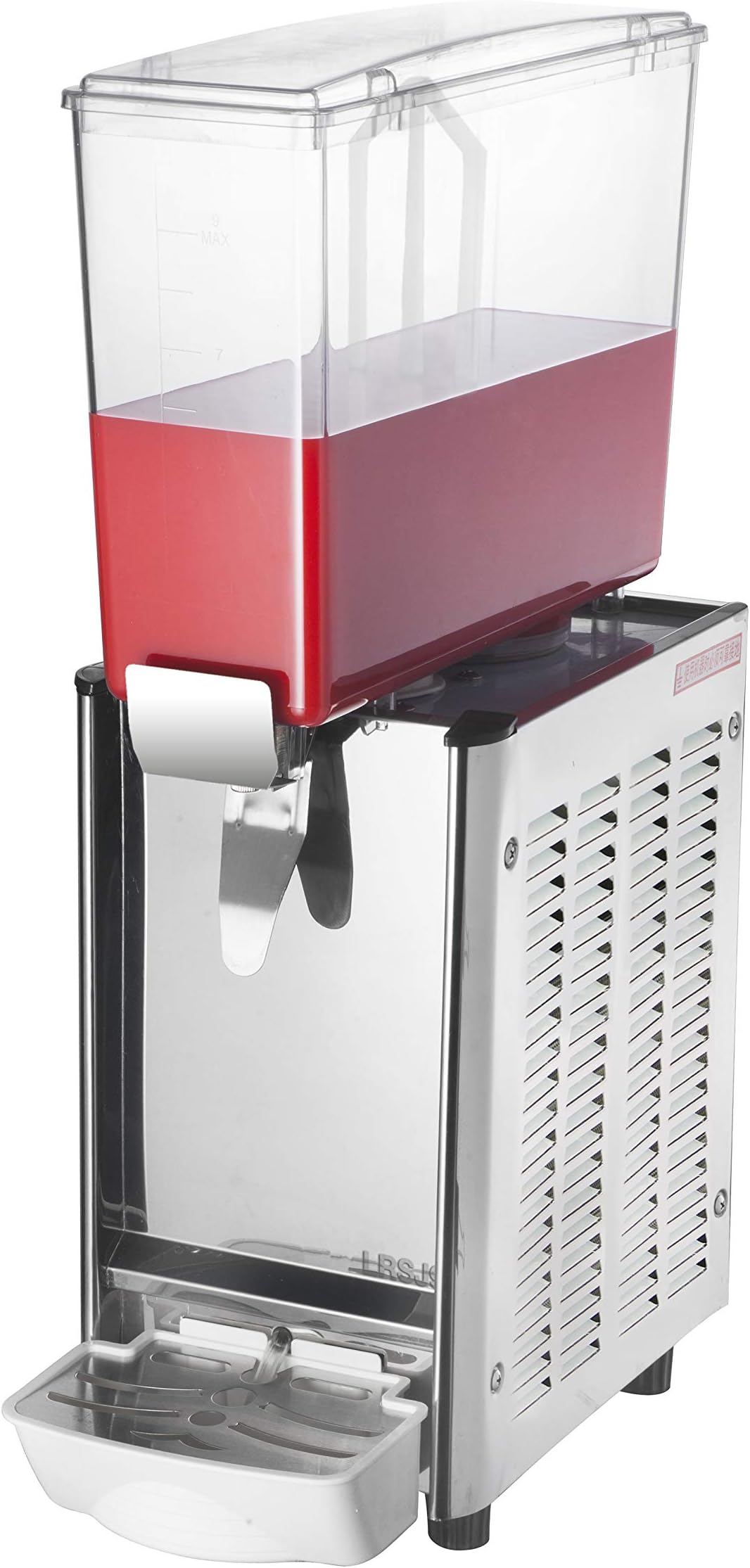PrimeMatik JU011-VCES Commercial Hot & Cold Juice Dispenser Machine 9L x 1 Tank (JU011)