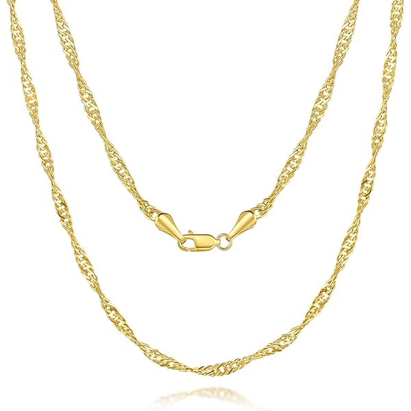 Amazon.com: Floreo 10k White Gold Stampato XOXO X & Heart