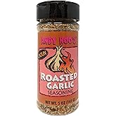 Andy Roo's Roasted Garlic Creole Seasoning, 5 Ounce Shaker (No MSG Blend)