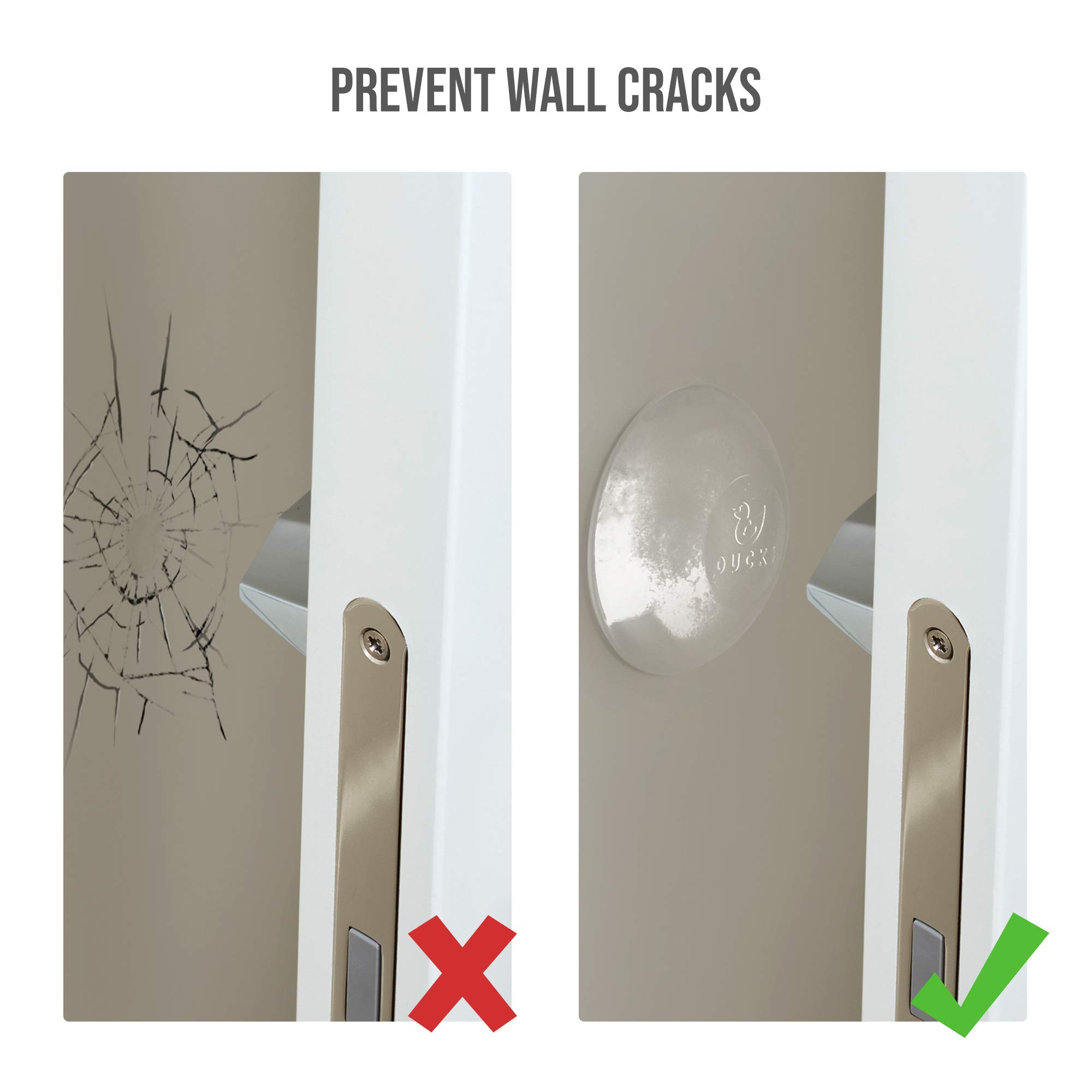 Door-Stopper-Wall-Protector-4pk-Clear-Quiet-Shock-Absorbent-Gel-Adhesive-Reusable-Bumper-Protector-Wall-Shield-Silencer-for-Door-Handle-More-Discreet-Than-a-Door-Knob-Safety-Cover