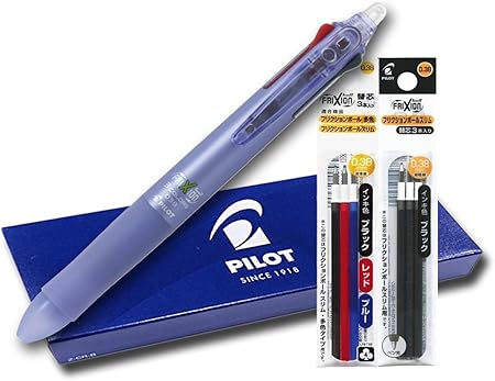 Amazon パイロットフリクションボール 3 0 38mm ラベンダー 替芯3色セット 3c 3b Lkfb60ufla 文房具 オフィス用品 文房具 オフィス用品