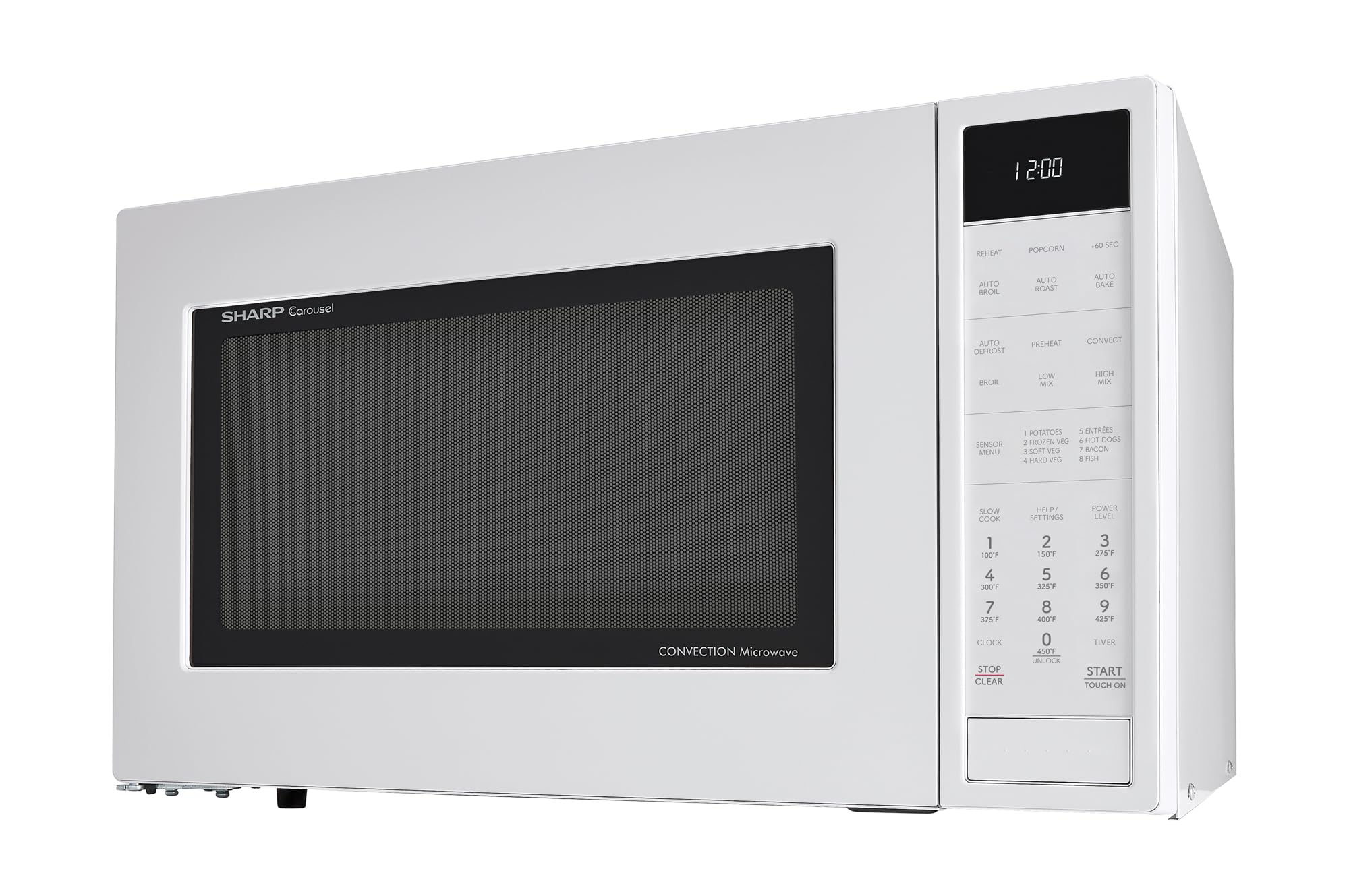 SHARP SMC1585KW Convection Countertop Microwave Oven with Removeable 15.4