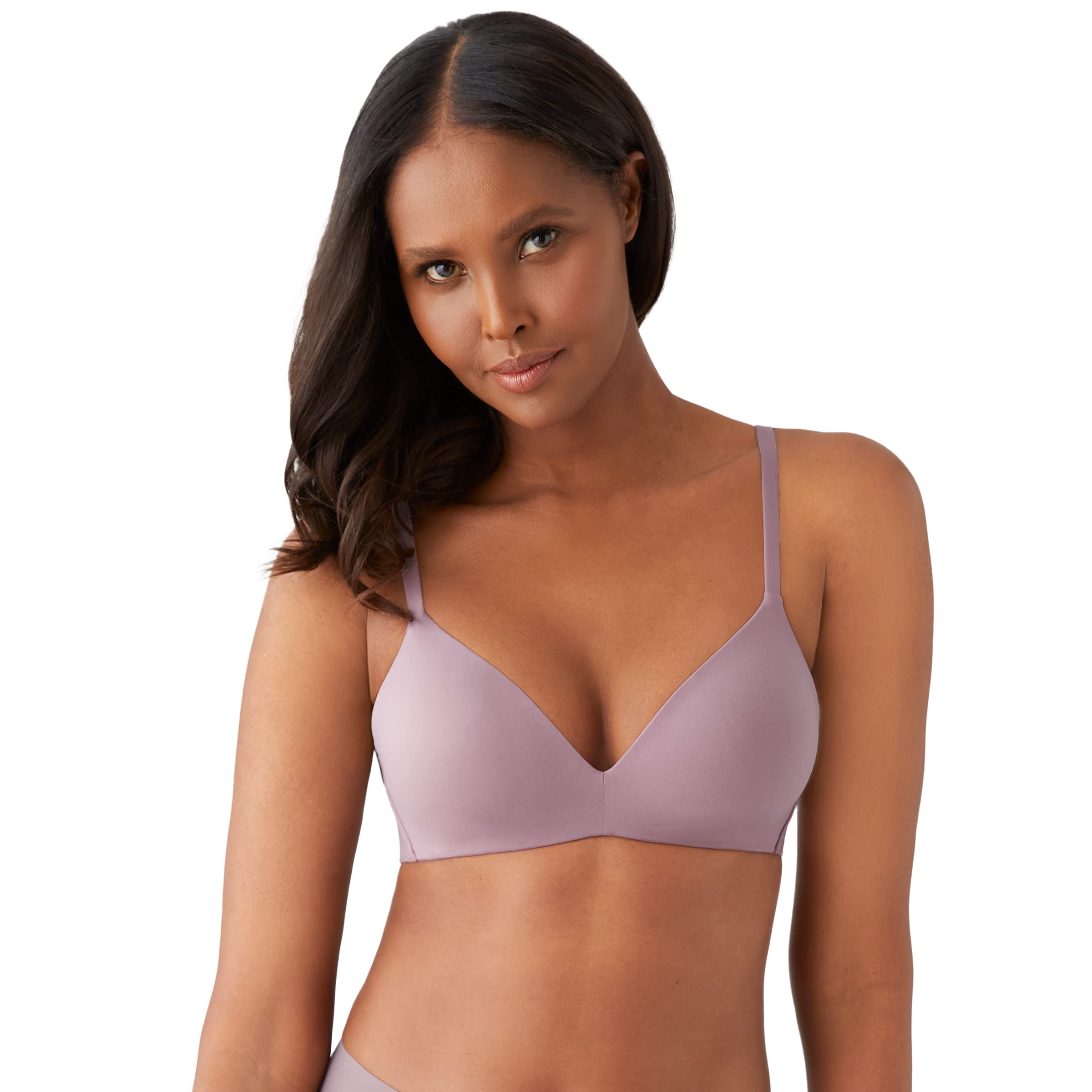 Wacoal Women’s How Perfect Wire Free T-Shirt Bra, Toadstool, 32C