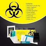 Reliance Medical Biohazard Body Spills Kit - Single Use Clean Up Pack view 3