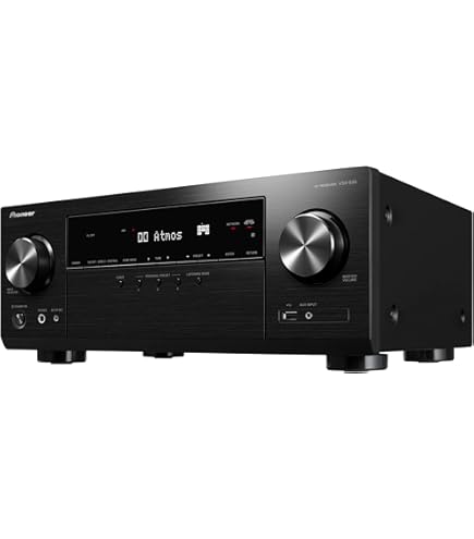 Amazon.com: Pioneer VSX-834 Receptor AV de 7.2 canales : Electrónica