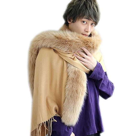 Amazon Co Jp メンズストール専門店more Style 口02 キャメル口