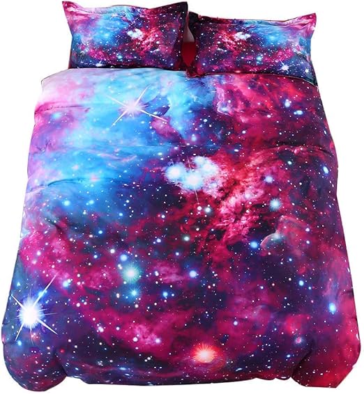 Amazon Com Unitendo 5 Piece 3d Beautiful Night Galaxy Watercolor