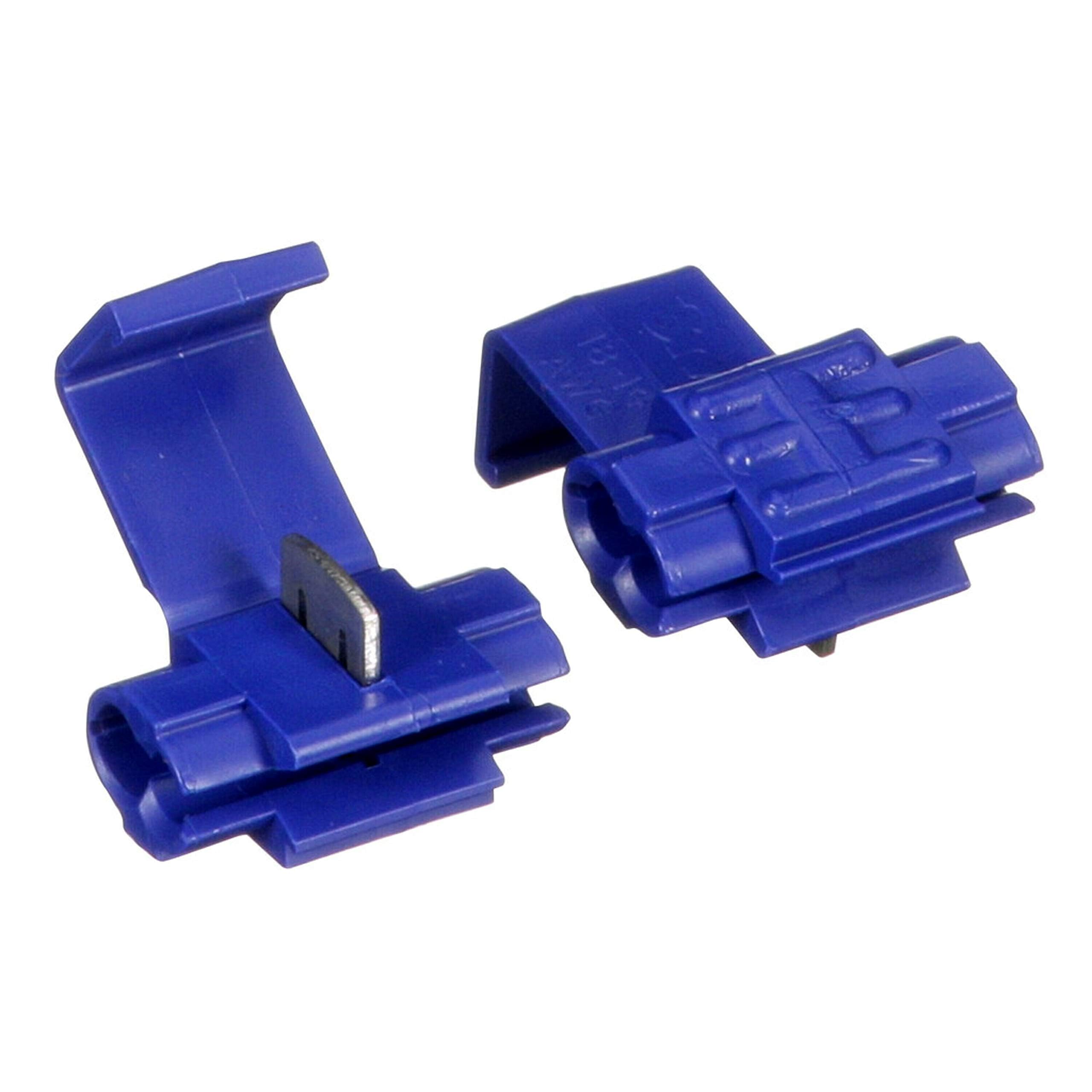 3M Scotchlok Electrical IDC 560B-BULK, Blue, 18โ16 AWG (solid/stranded), 14 AWG (stranded), 500 per carton โ image 1