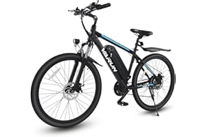 VARUN Electric Bike - 500W（Peak 750W Electric Bike for Adults with 48V Removable Battery - 26" Ebike Up to 45 Miles, 20 MPH, 21 Speed Gears & Dual Front Fork Suspension