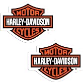 Chroma 99185 Harley Davidson Bar and Shield Decal (2pc.)