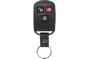 MARSRUT Key Fob Remote Fits for Hyundai Santa Fe and Elantra 2003-2006, 3-Button Electronic Remote Shell Case Replacement for P/N: 95411-26202, FCC ID: OSLOKA-221T OSLOKA-2201T OSLOKA-240T OSLOKA-230T (Black)